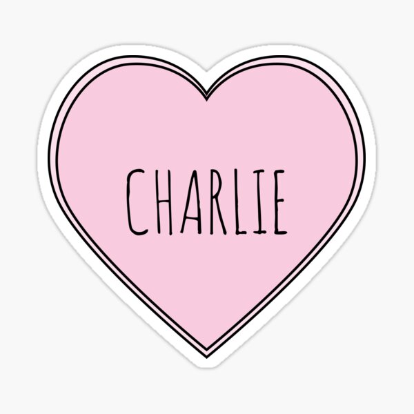 Vista previa del artículo con la obra «Charlie Heart», diseñado y vendido por teesaurus.