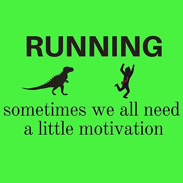 Running Motivation Dinosaurs Runner Dino' Tote Bag