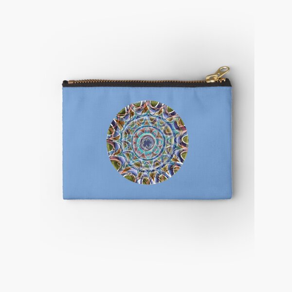 Item preview, Free Hand Mandala on warm light blue Board designed and sold by Istvan Ocztos.