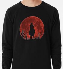 Red Dead Redemption 2-Roter Mond-Cowboy Leichtes Sweatshirt