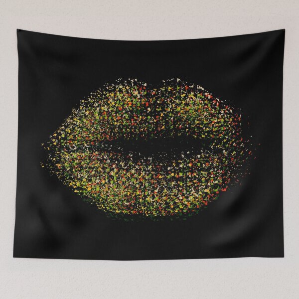 Item preview, Abstract Colorful Lips designed and sold by enhan.