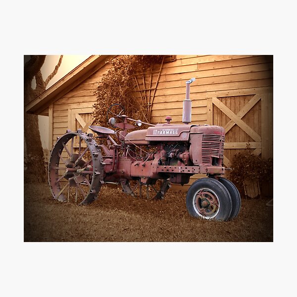 Item preview, Tractor and Barn designed and sold by Richard Skoropat.