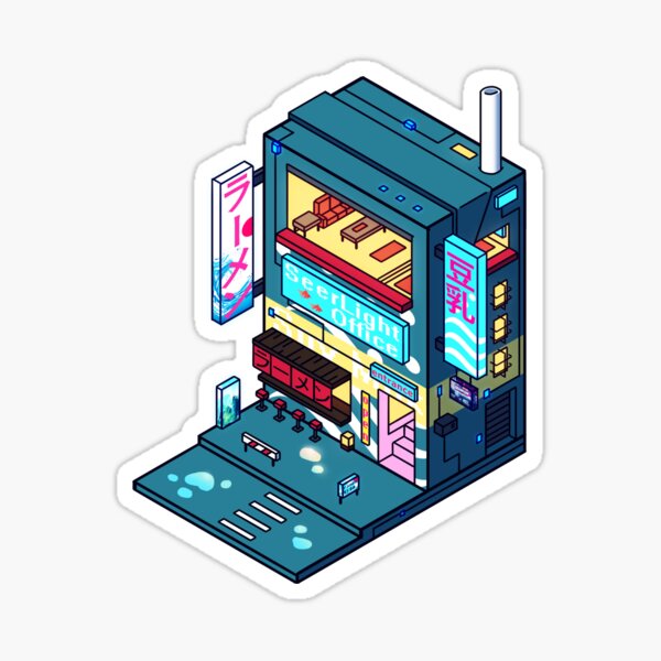 Cyberpunk Soymilk Sticker