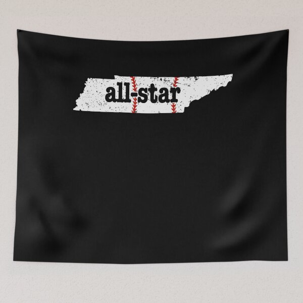 Aperçu de l'œuvre Maillot de baseball Softball All Star pour la jeunesse, baseball, Tennessee créée et vendue par shoppzee.
