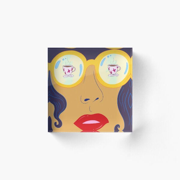Need caffeine Acrylic Block