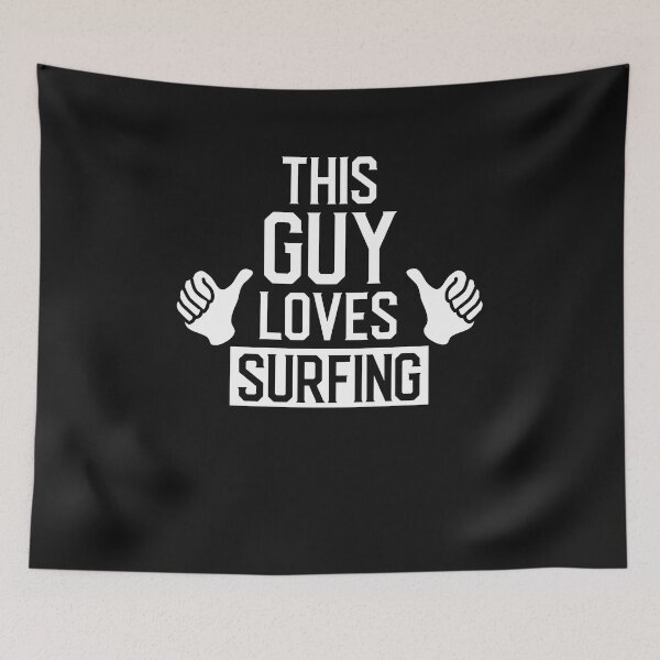 Item preview, This guy loves surfing designed and sold by dtino.