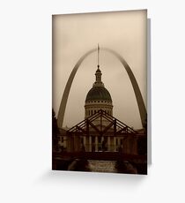Visit St. Louis. Greeting Card
