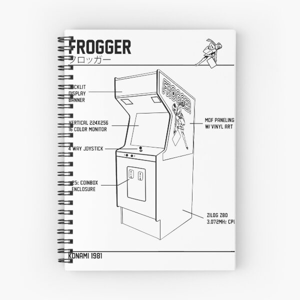 Item preview, frogger arcade 8 bit graphic, retro frogger, ms pacman, 80s arcade, 80s video games, best arcade shirts designed and sold by tshirtbrewery.