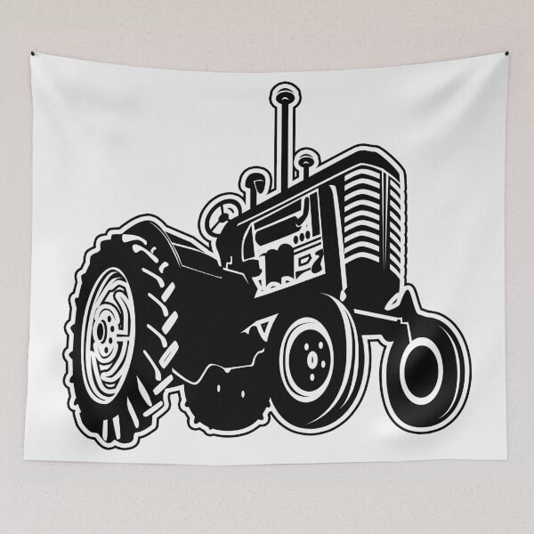 Item preview, BLACK AND WHITE GRAPHIC RANGE BY ISKYBIBBLLE - TRACTOR  designed and sold by Iskybibblle.
