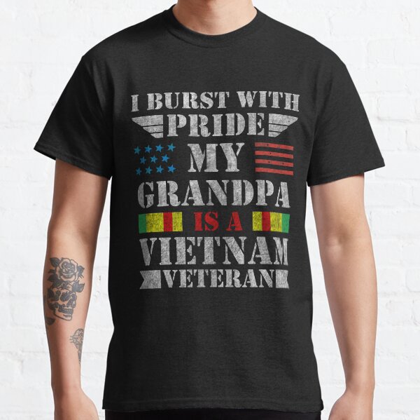 Item preview, Proud Grandson Granddaughter Of A Vietnam Veteran T-Shirt designed and sold by mrsmitful.