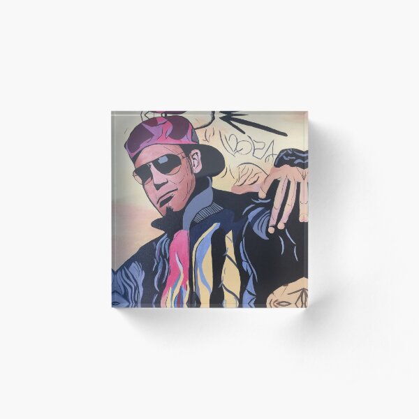 Blaaka ThaBerri Rap Artist Acrylic Block