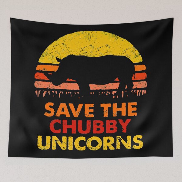 Item preview, save the chubby unicorns vintage designed and sold by rafiatunz567.