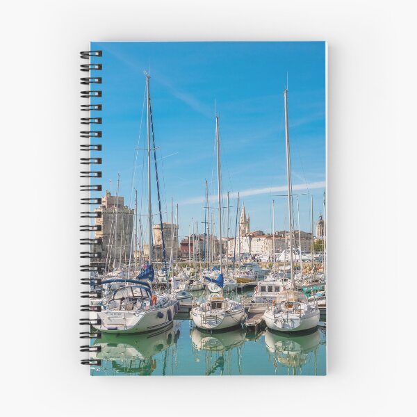 Item preview, Yachts in the old port of La Rochelle  designed and sold by dvoevnore.