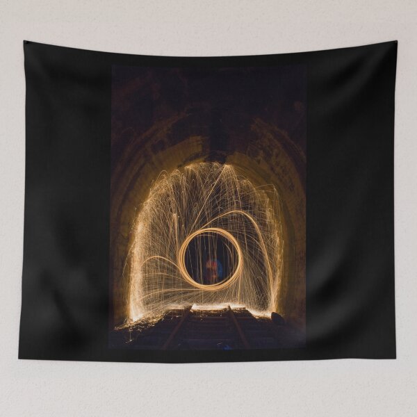 Item preview, Railway Tunnel Long Exposure designed and sold by maritahills.