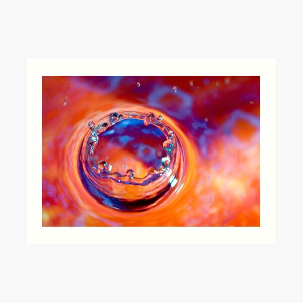 Splash of Color Art Print