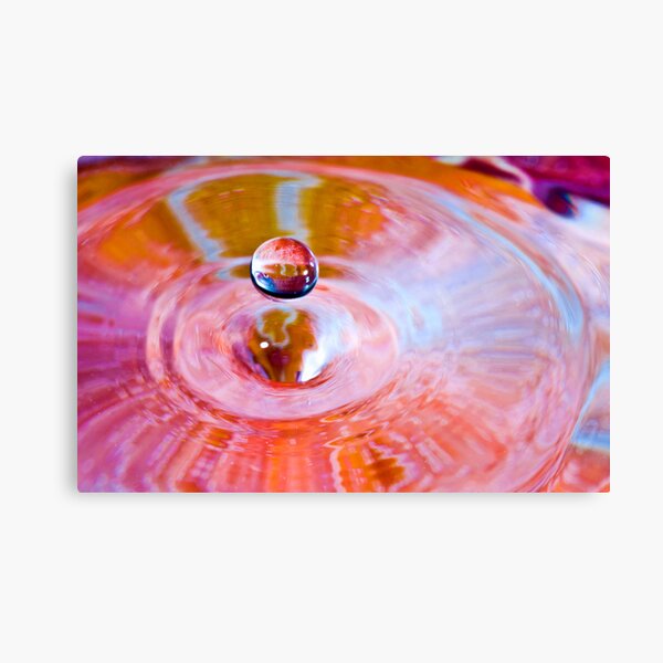 Drop in Space Canvas Print