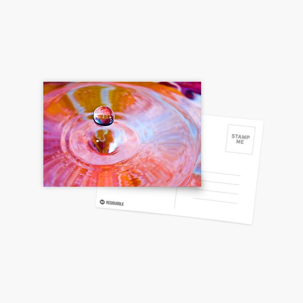Drop in Space Postcard