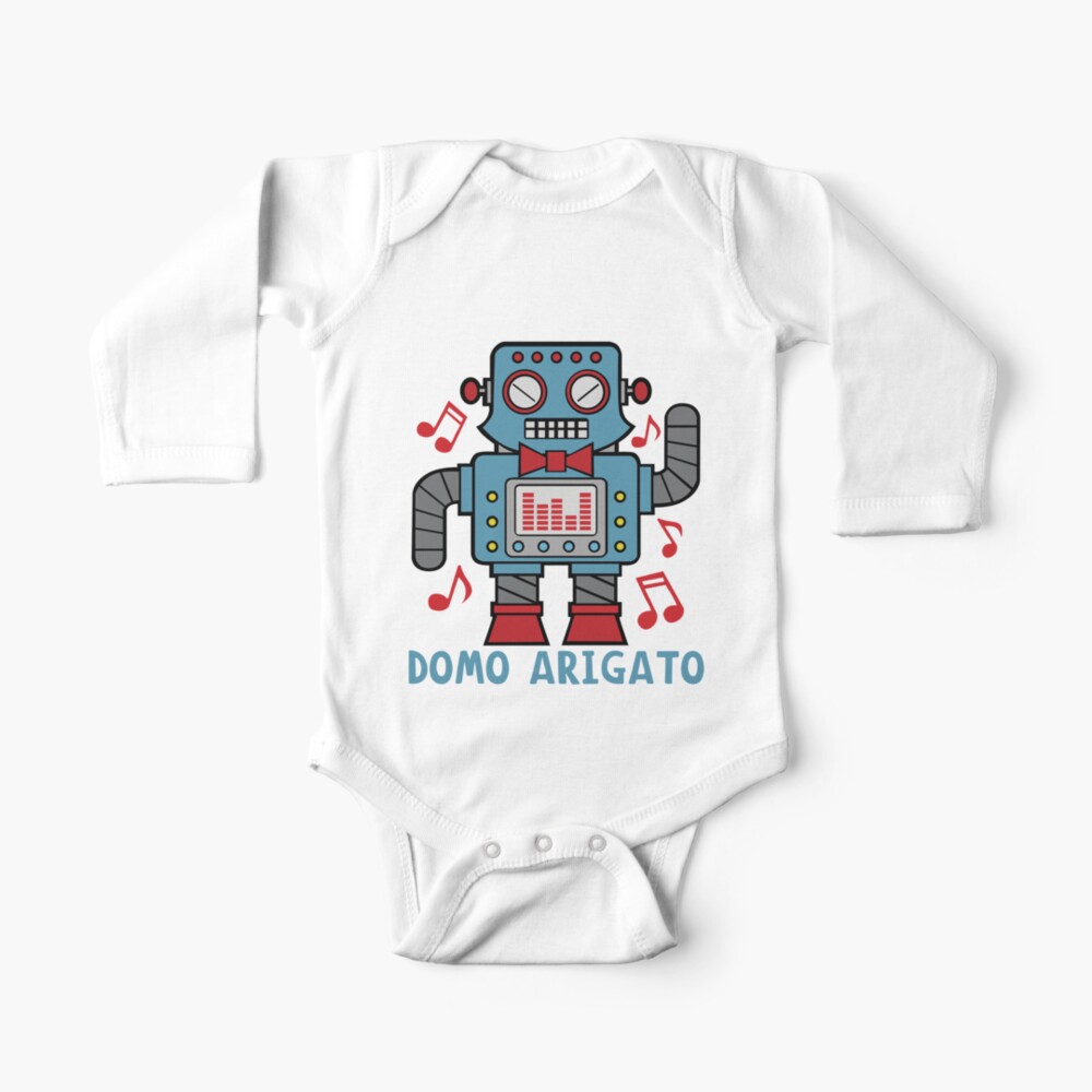 Body Para Bebe Domo Arigato Sr Roboto De Forfeitpermit Redbubble