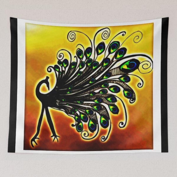 Item preview, Peacock Drawing  designed and sold by jenstar77.