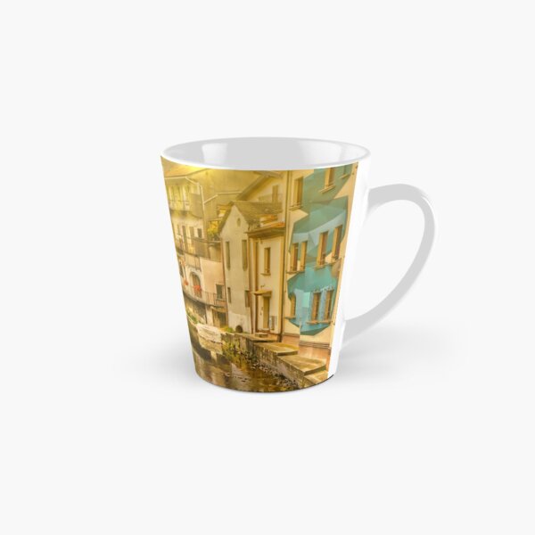Detail of Omegna at sunset Tall Mug