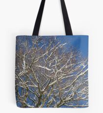 Snowy Branches Tote Bag