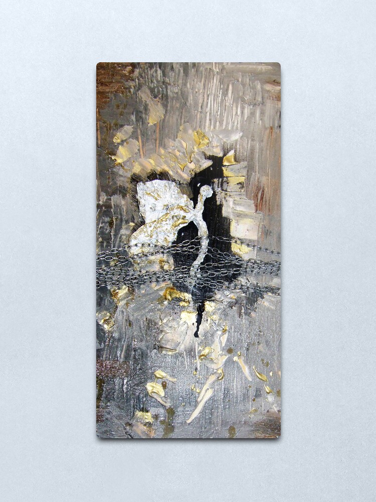 Alternate view of Grounded Metal Print