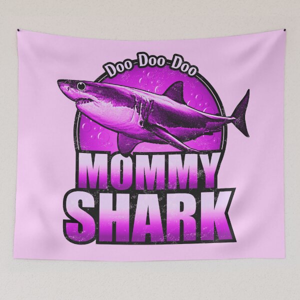 Item preview, Mommy Shark - Funny Mother Shark designed and sold by RycoTokyo81.
