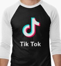 tik tok app Men's Baseball ¾ T-Shirt