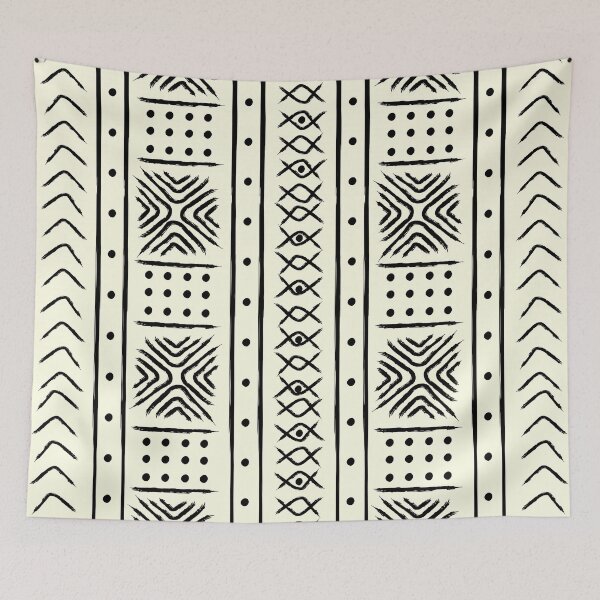 Item preview, Another African mud cloth pattern  designed and sold by hellcom.