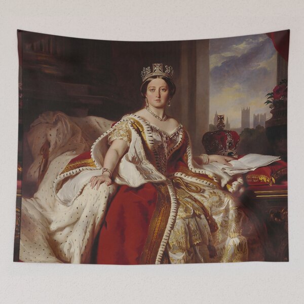 Item preview, Portrait of Queen Victoria - Franz Xaver Winterhalter designed and sold by themasters.