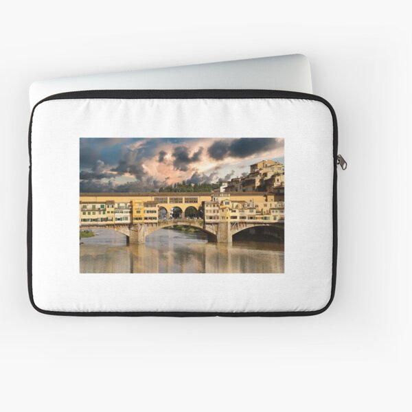 Old bridge in Florence Laptop Sleeve