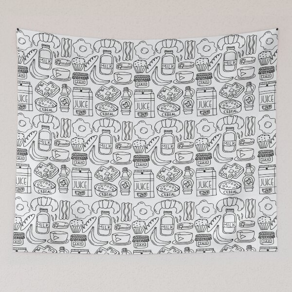 Item preview, Monochrome Series - Breakfast is Served designed and sold by nadiairianto.