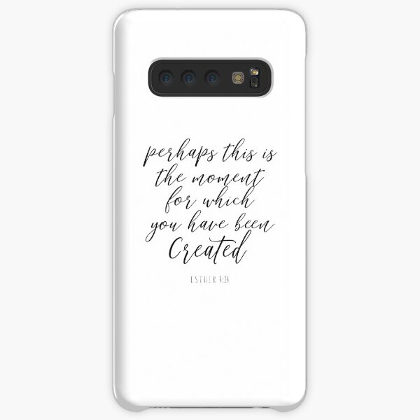 Esther 4:14 - Bible Verse Samsung Galaxy Snap Case
