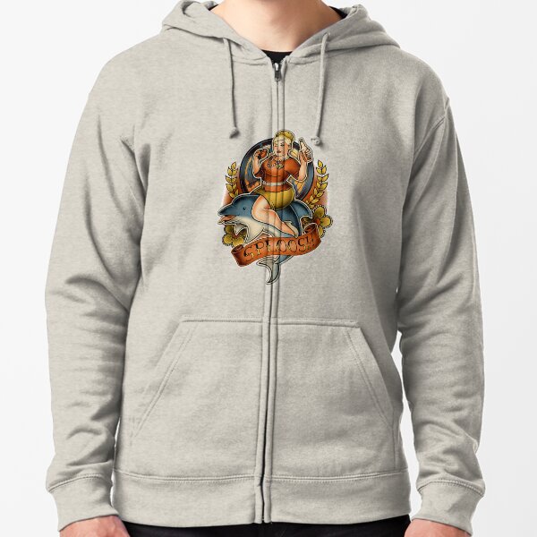 Sploosh Zipped Hoodie