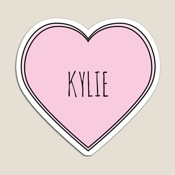 Aperçu de l'œuvre Kylie Heart créée et vendue par teesaurus.