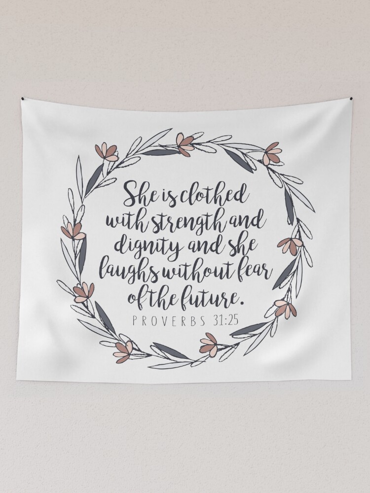 Tapestry best sale bible verse