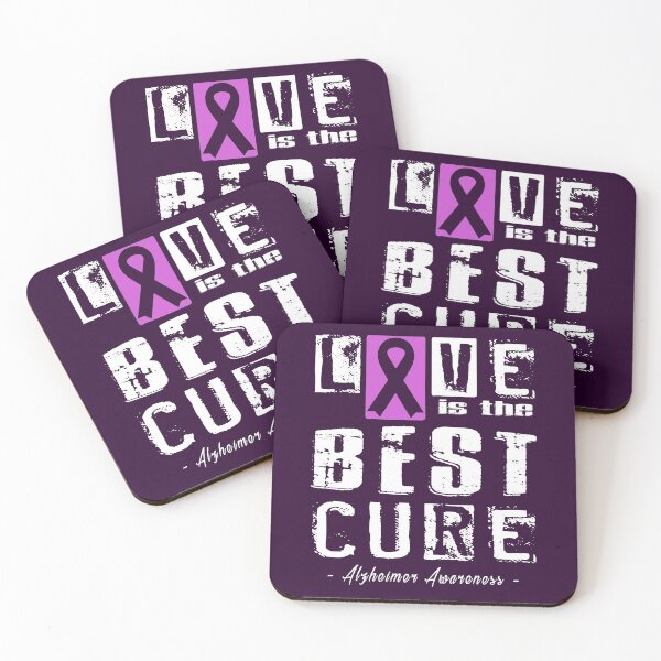Item preview, Love Is The Best Cure - Alzheimer Awareness designed and sold by SmartStyle.