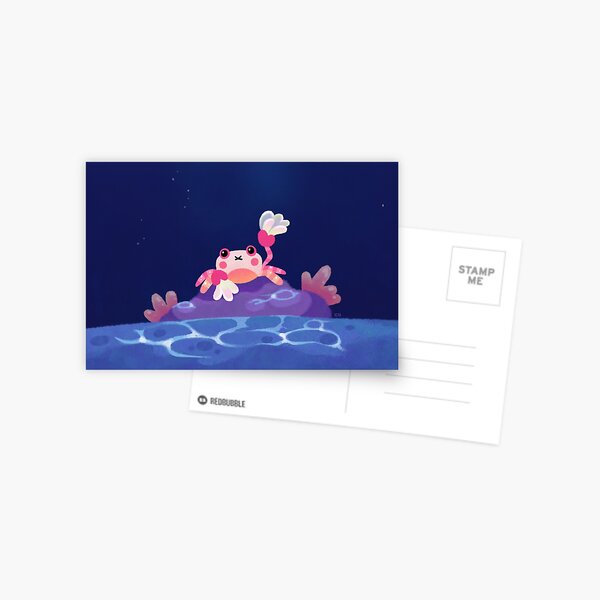 Pom pom crab Postcard