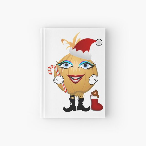 Weihnachts Zwiebel Notizbuch