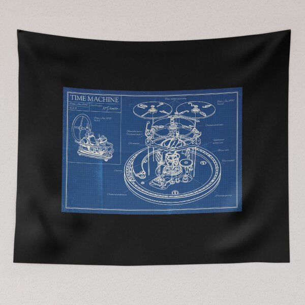 Item preview, Time Machine - Blueprint designed and sold by moviemaniacs.