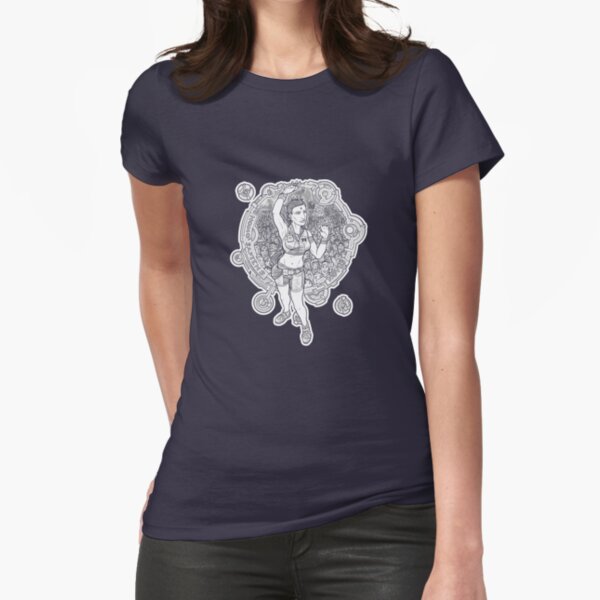Aberrant Art: Homo Sapiens Novus Fitted T-Shirt