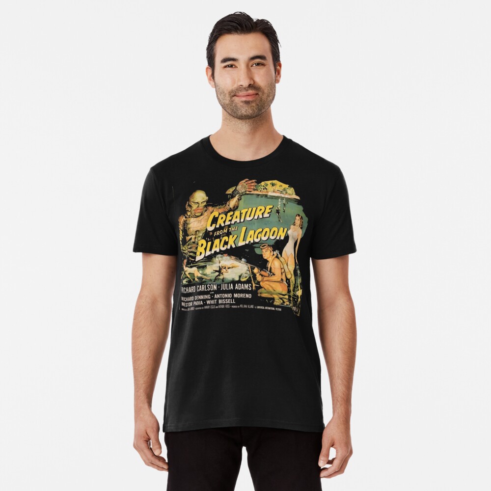 creature from the black lagoon hawaiian shirt