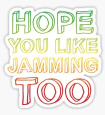 jamming Sticker