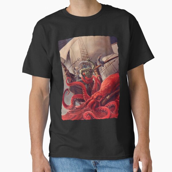 Scarred Lands Cover Art: Blood Sea: The Crimson Abyss Classic T-Shirt