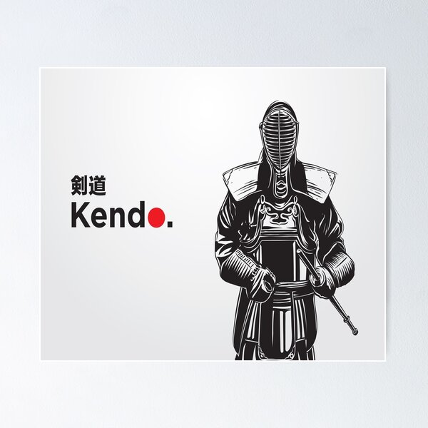 Item preview, Guerrero de kendo designed and sold by leen12 Art Designs Prints.