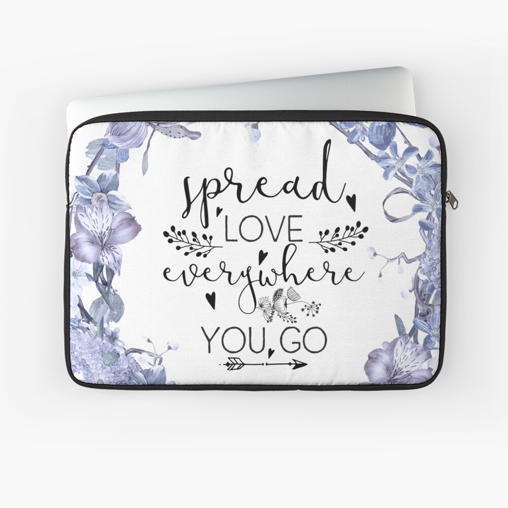 Inspirational Quote - Spread love everywhere you go | Art Board Print