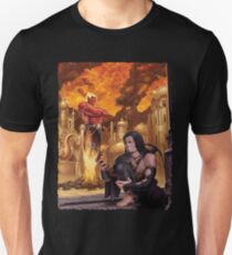 Scarred Lands Cover Art: Edge of Infinity: The Scarred Planes Unisex T-Shirt