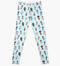 Children of the World Dressed for Various Occupations Leggings