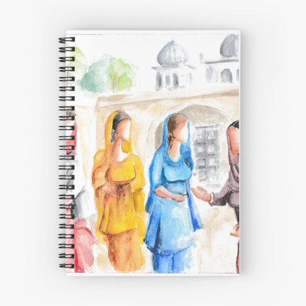 Item preview, Punjabi Girls 1 designed and sold by Sukhpal Grewal Ethnic Art.