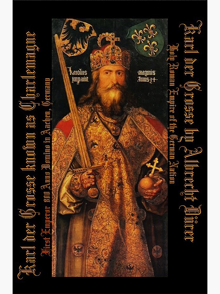 Karl der Grosse..Charlemagne..by Albrecht Durer by edsimoneit